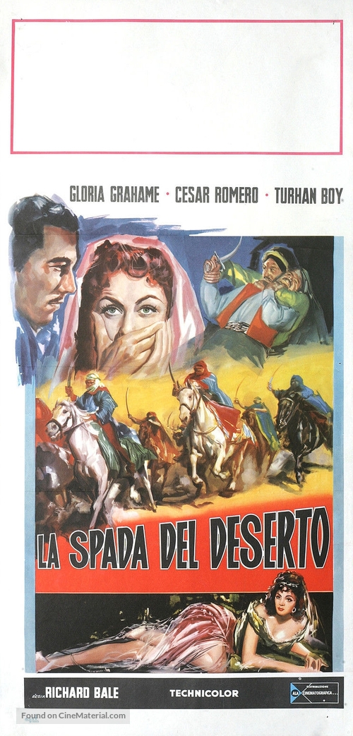Prisoners of the Casbah - Italian Movie Poster