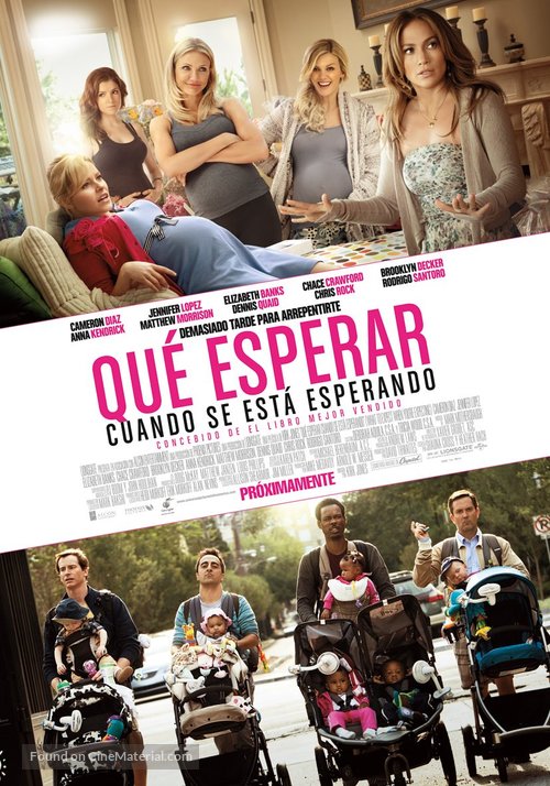 What to Expect When You&#039;re Expecting - Argentinian Movie Poster