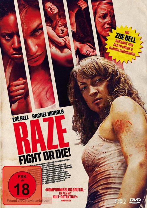 Raze - German DVD movie cover