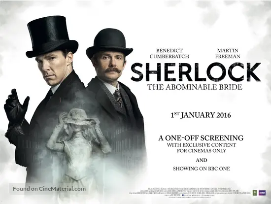 &quot;Sherlock&quot; - British Movie Poster