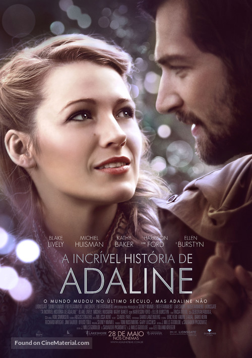 The Age of Adaline - Brazilian Movie Poster