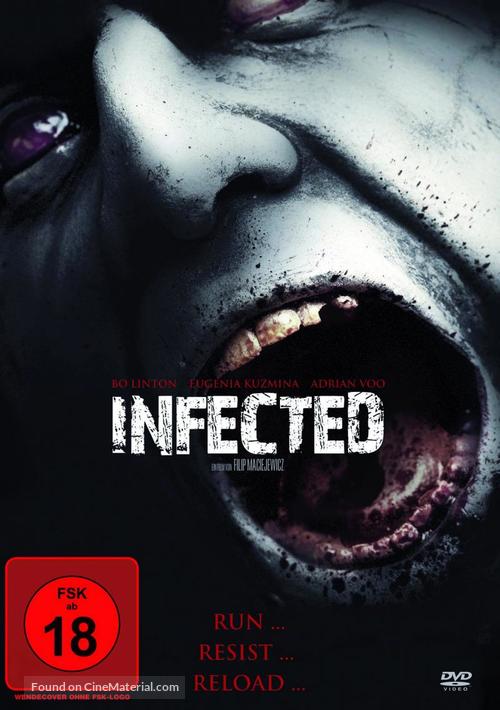 Infected - German DVD movie cover