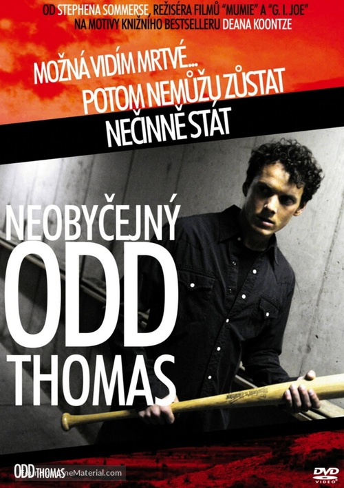 Odd Thomas - Czech DVD movie cover