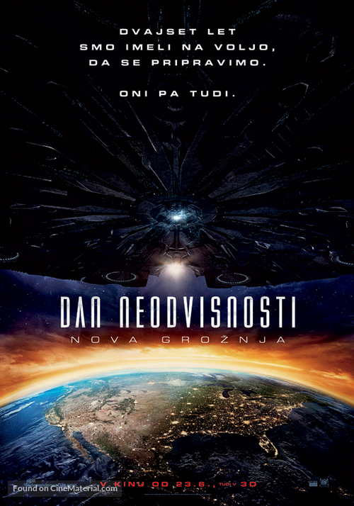 Independence Day: Resurgence - Slovenian Movie Poster