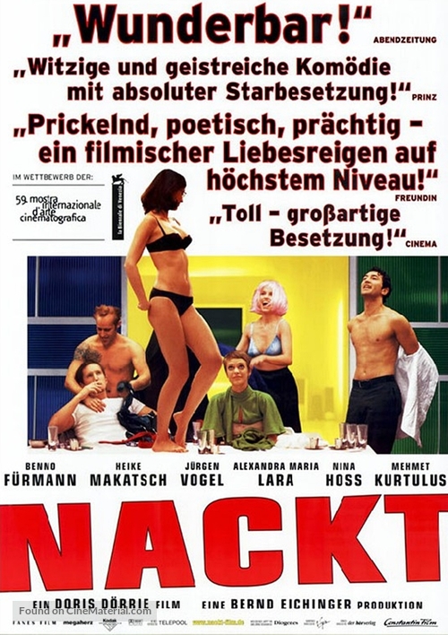 Nackt - German Movie Poster