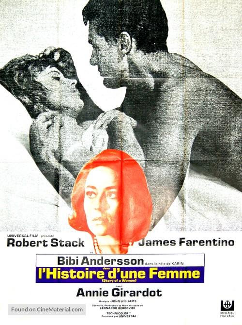 Storia di una donna - French Movie Poster