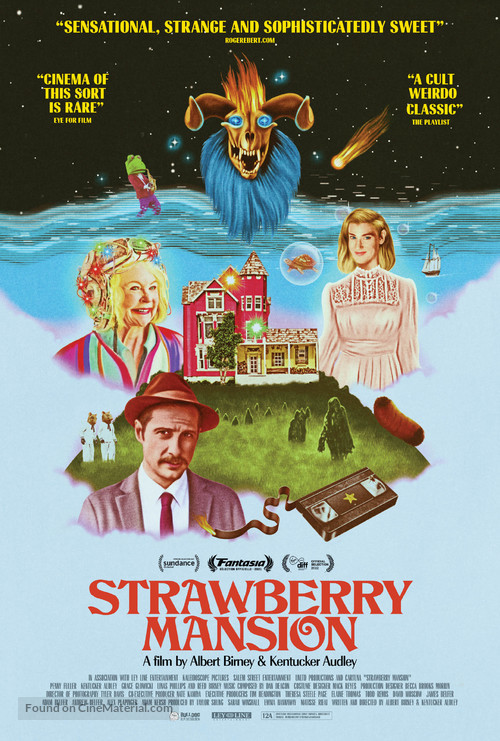 Strawberry Mansion - British Movie Poster