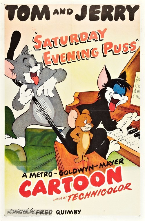 Saturday Evening Puss - Movie Poster