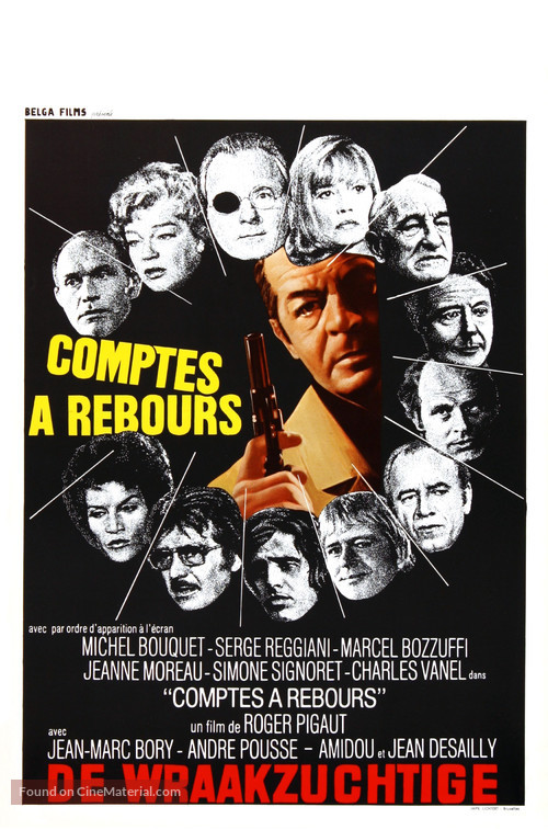 Comptes &agrave; rebours - Belgian Movie Poster