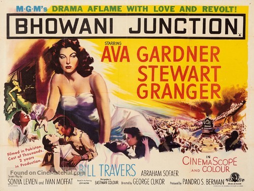 Bhowani Junction - British Movie Poster