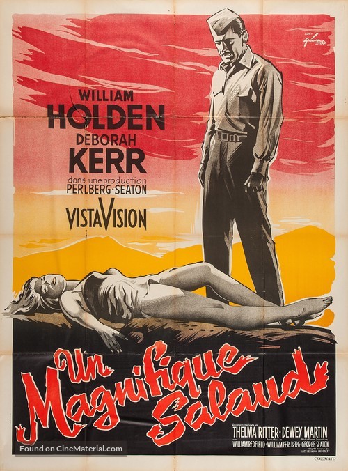 The Proud and Profane - French Movie Poster