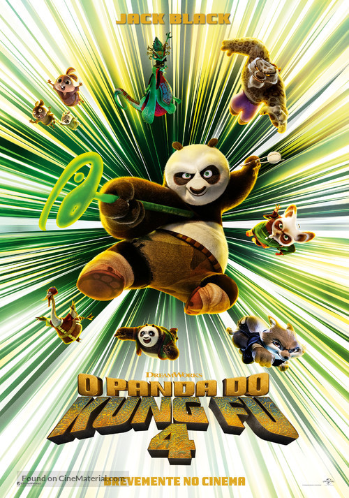 Kung Fu Panda 4 - Portuguese Movie Poster