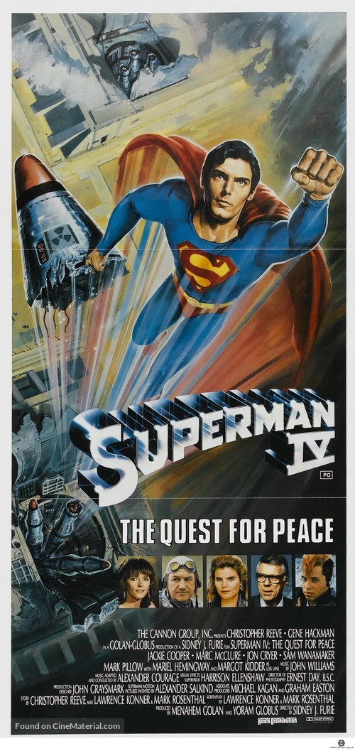 Superman IV: The Quest for Peace - Australian Movie Poster