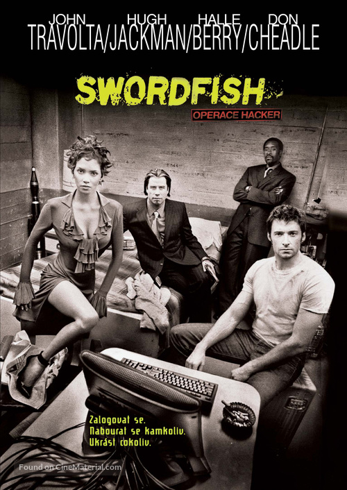 Swordfish - Czech DVD movie cover