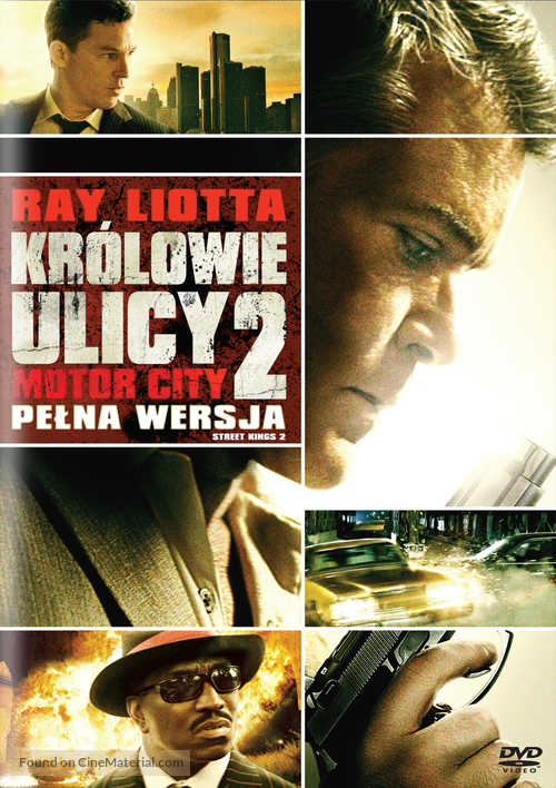 Street Kings: Motor City - Polish DVD movie cover