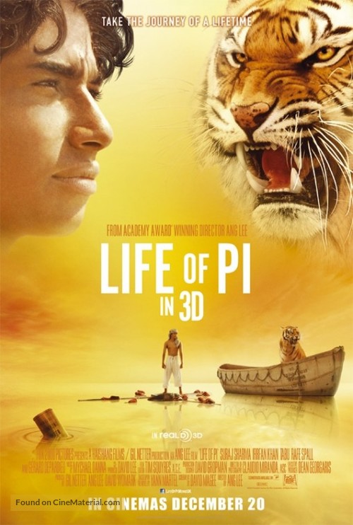 Life of Pi - Theatrical movie poster