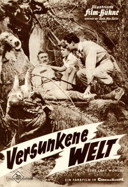 The Lost World - German poster