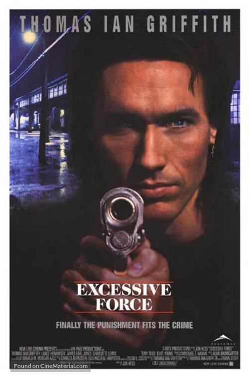 Excessive Force - Canadian Movie Poster