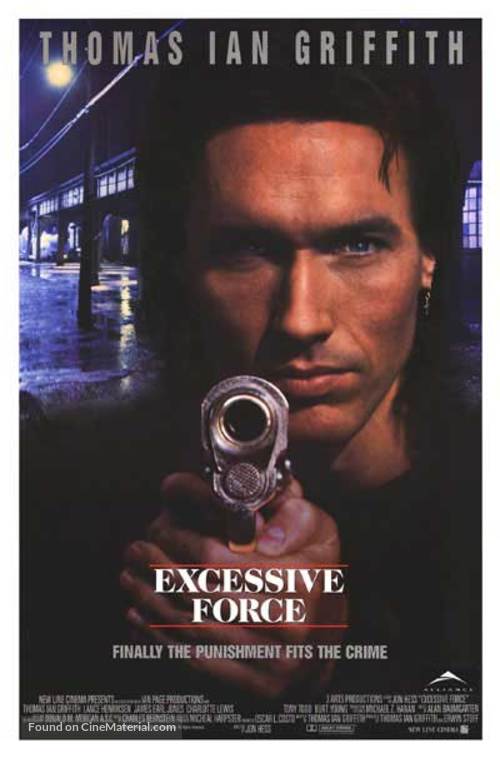 Excessive Force - Canadian Movie Poster