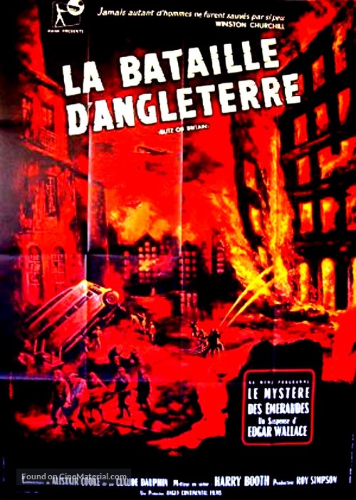 Blitz on Britain - French Movie Poster