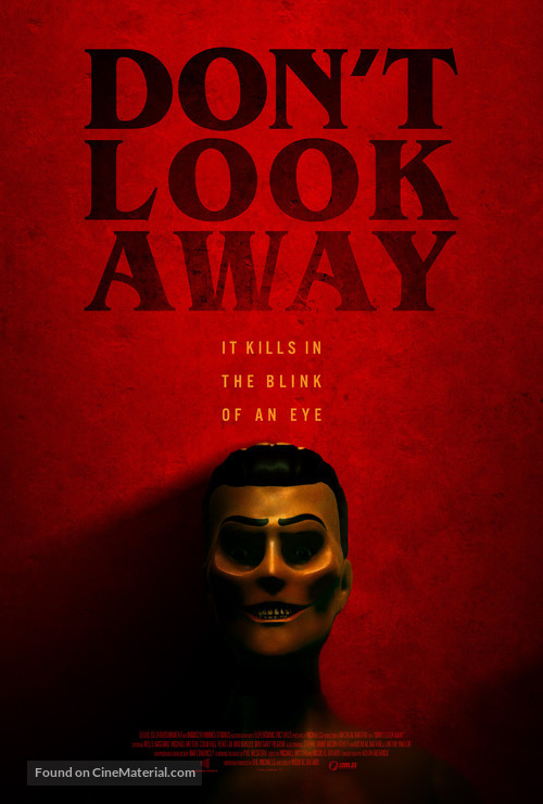 Don&#039;t Look Away - Movie Poster