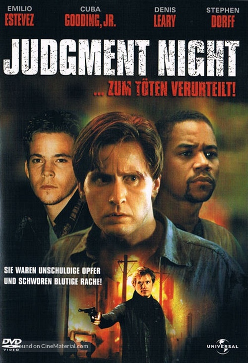 Judgment Night - German DVD movie cover