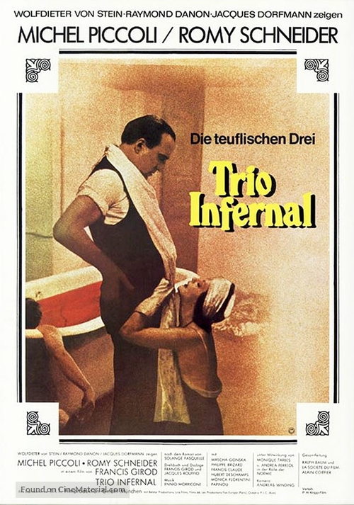 Trio infernal, Le - German Movie Poster