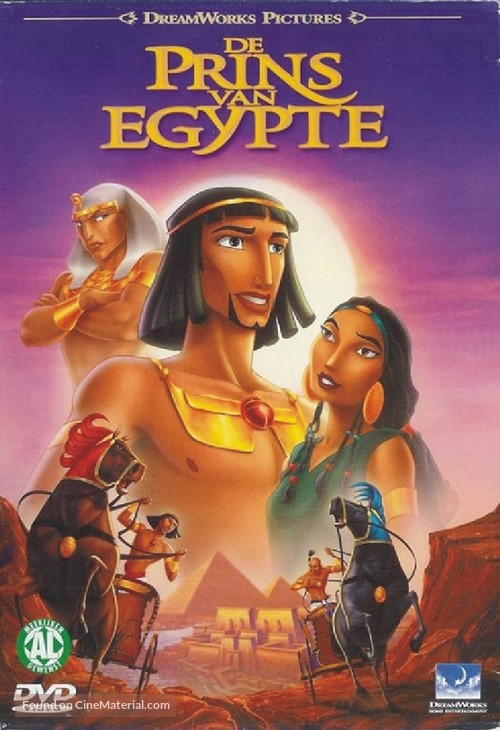 The Prince of Egypt - Dutch DVD movie cover