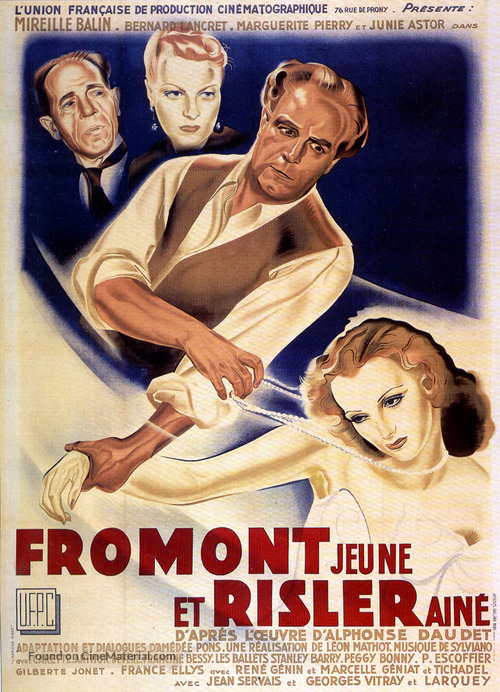 Fromont jeune et Risler a&icirc;n&egrave; - French Movie Poster