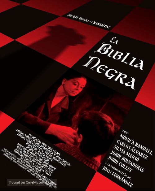 La biblia negra - Spanish poster