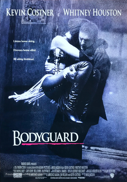 The Bodyguard - Swedish Movie Poster