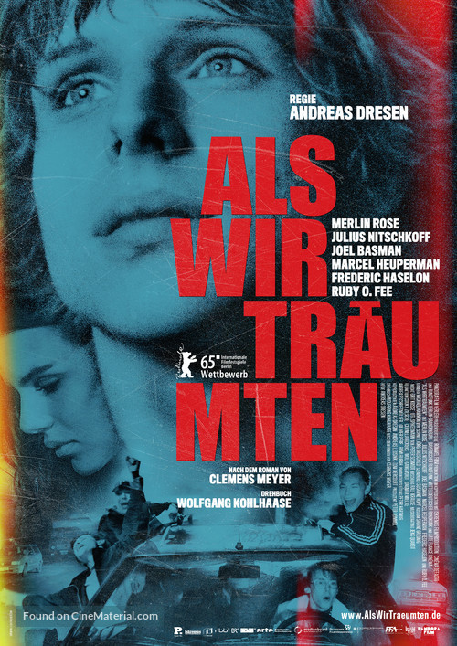 Als wir tr&auml;umten - German Movie Poster