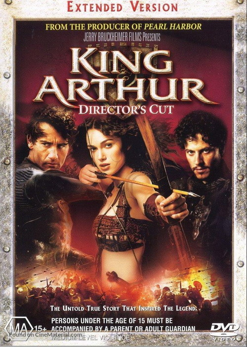 King Arthur - Australian DVD movie cover