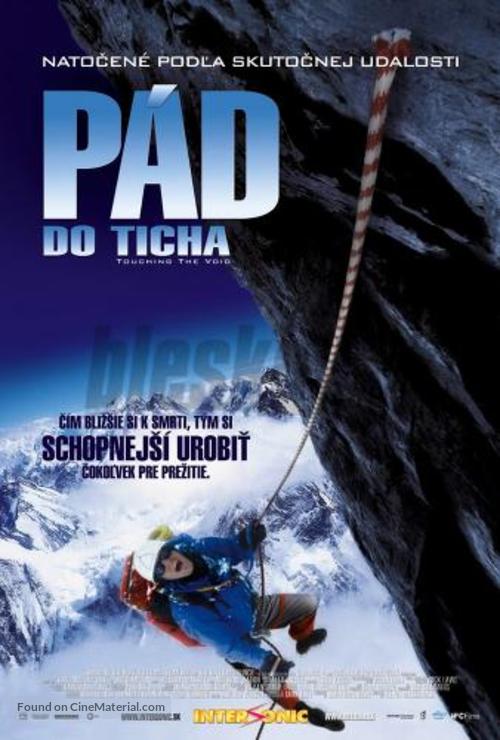 Touching the Void - Slovak Movie Poster