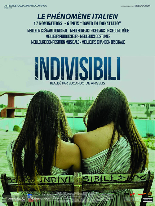 Indivisibili - French Movie Poster