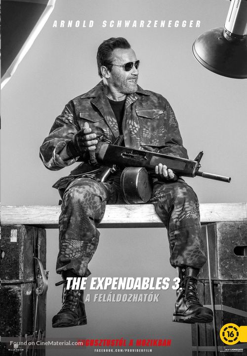 The Expendables 3 - Hungarian Movie Poster