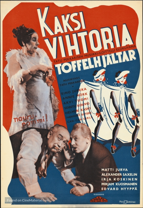 Kaksi Vihtoria - Finnish Movie Poster