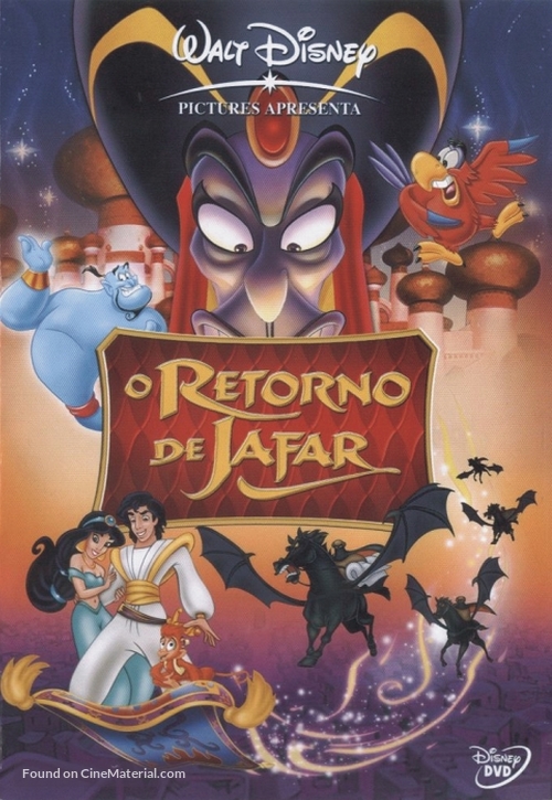 The Return of Jafar - Brazilian DVD movie cover