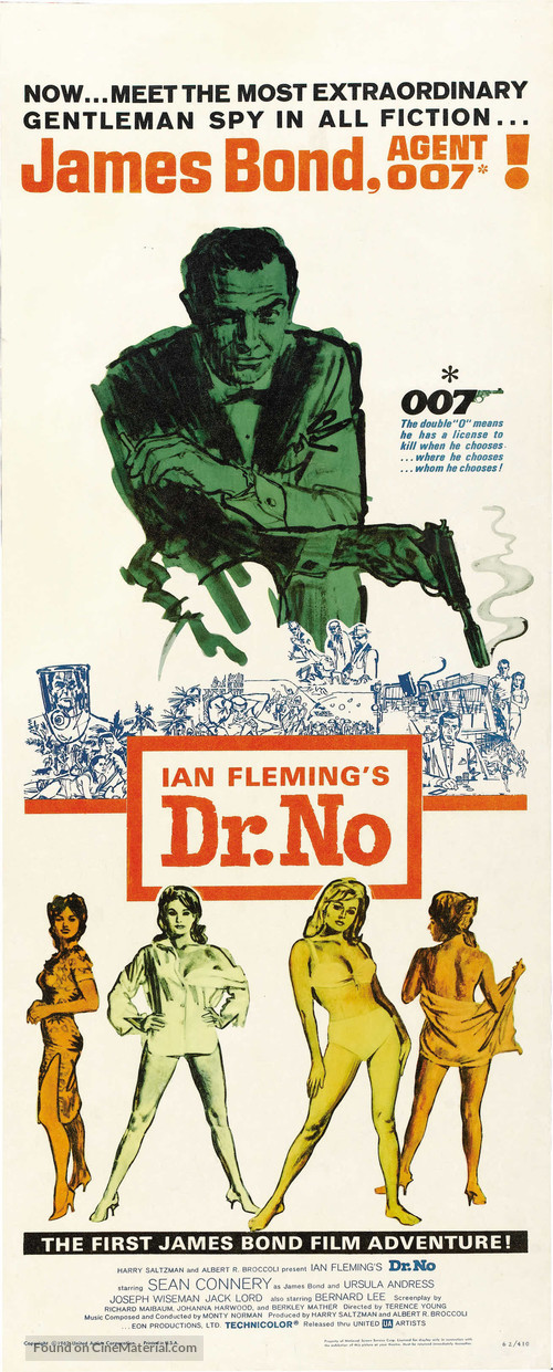 Dr. No - Movie Poster