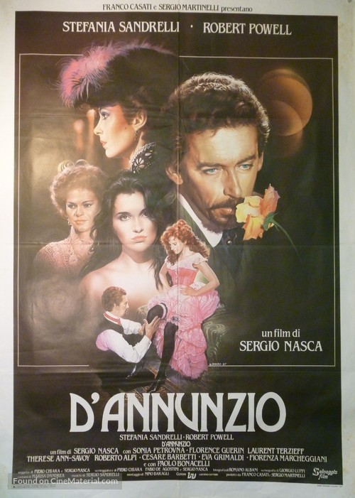 D&#039;Annunzio - Italian Movie Poster