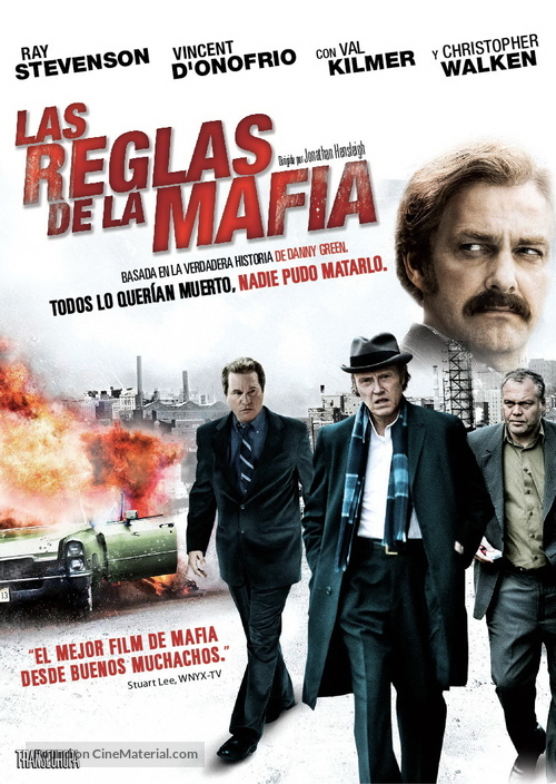 Kill the Irishman - Argentinian DVD movie cover