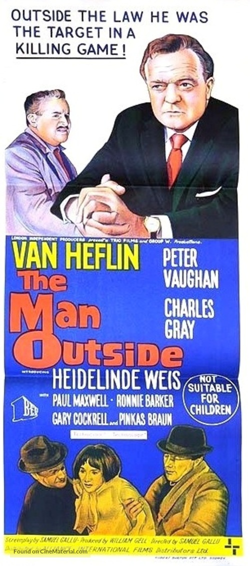 The Man Outside - Australian Movie Poster