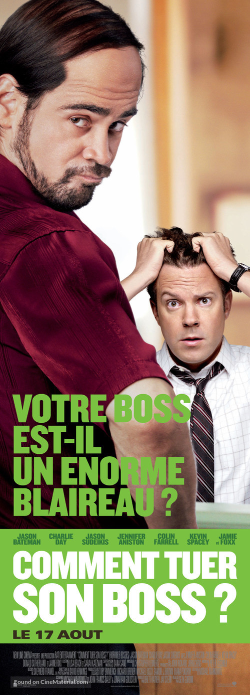 Horrible Bosses - French Movie Poster