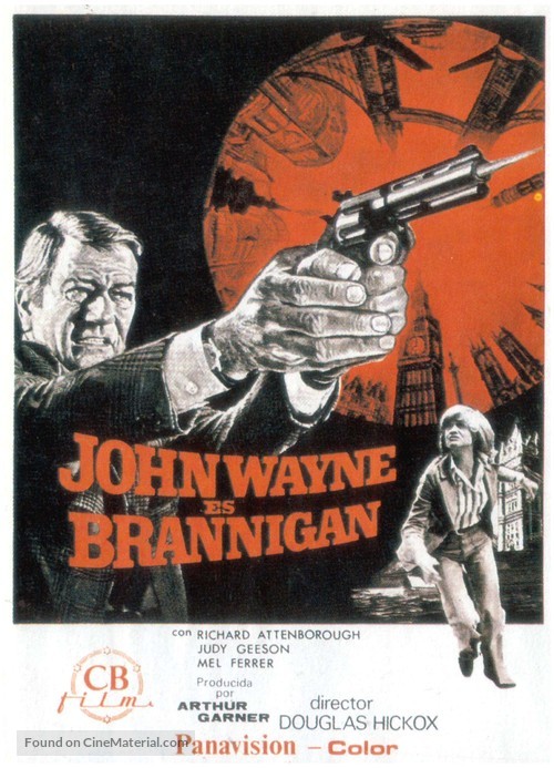 Brannigan - Spanish Movie Poster