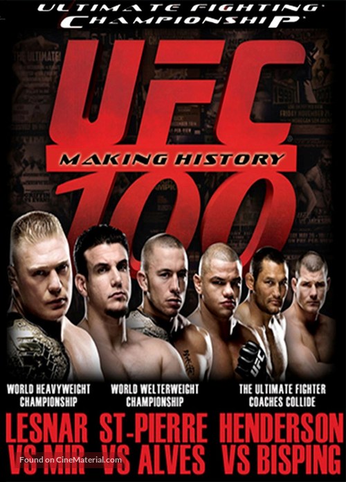 UFC 100: Lesnar vs. Mir - Movie Poster