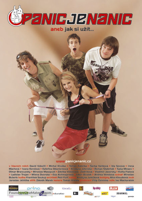 Panic je nanic - Czech Theatrical movie poster