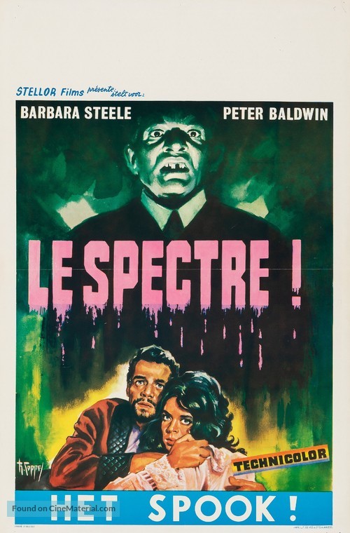 Lo spettro - Belgian Movie Poster