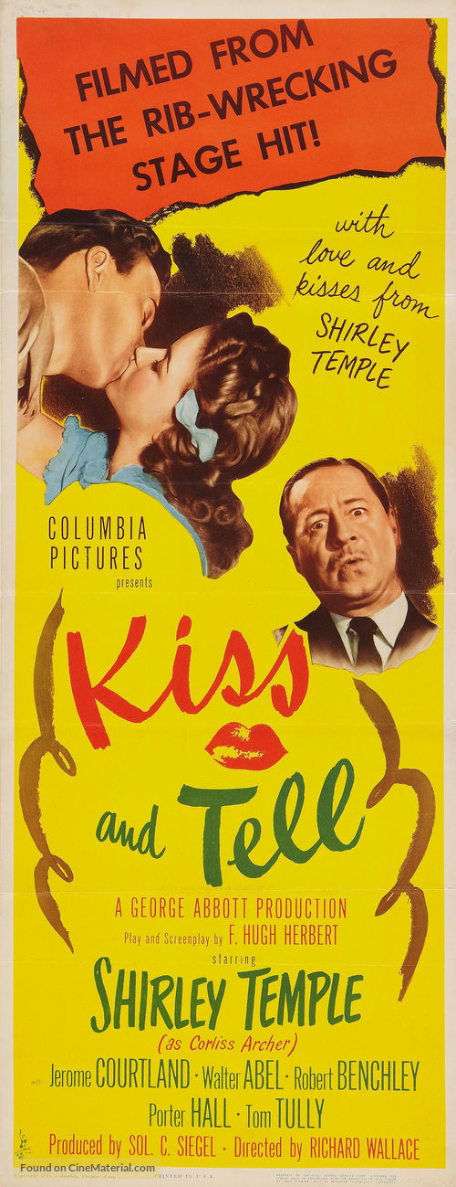 Kiss and Tell - Movie Poster