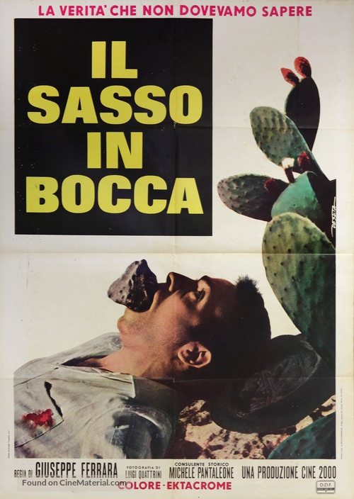 Il sasso in bocca - Italian Movie Poster