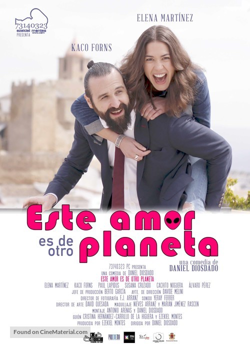 Este amor es de otro planeta - Spanish Movie Poster